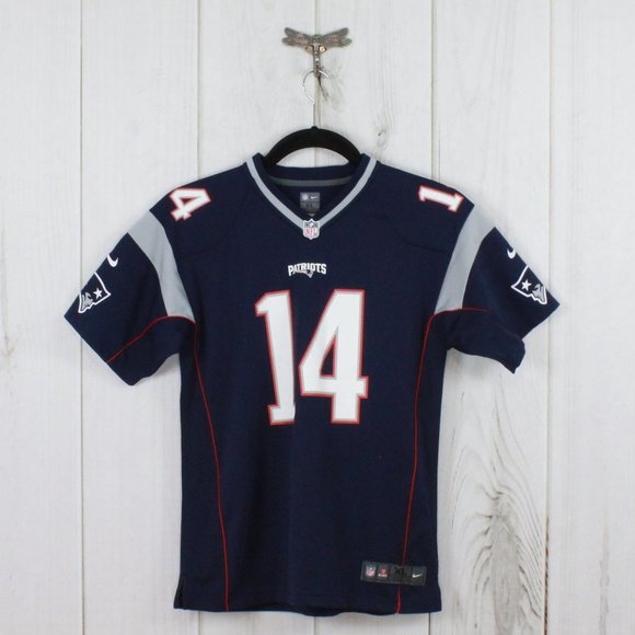 NFL Other - NFL New England Patriots Blue Brandin Cooks #14 Jersey Shirt Size XL